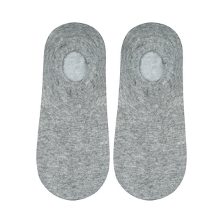 Klasické sivé pánske ponožky SOXO so silikónom bavlnené elegantné