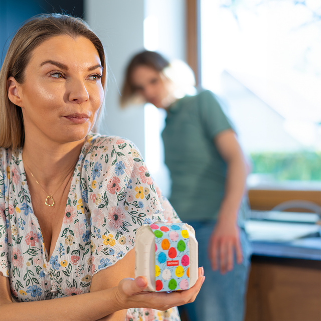 2x Dámske ponožky SOXO Veľká noc | darček pre ňu