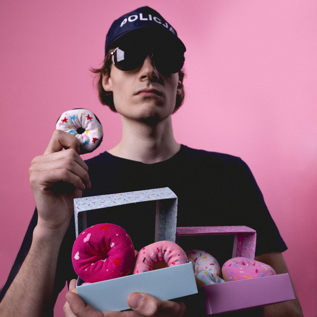 Dámske ponožky Soxo Donut v krabičke