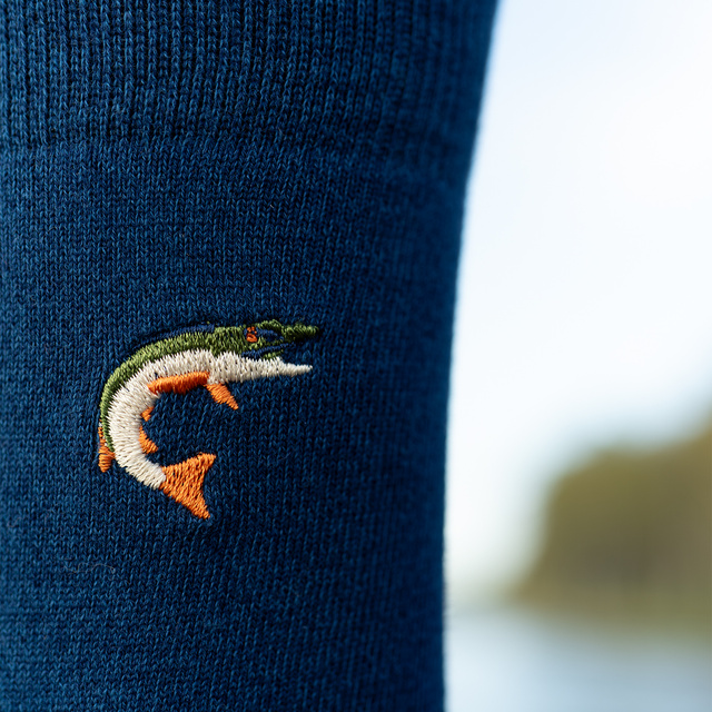 Pánske farebné ponožky SOXO Atlas Rybársky - 4 páry