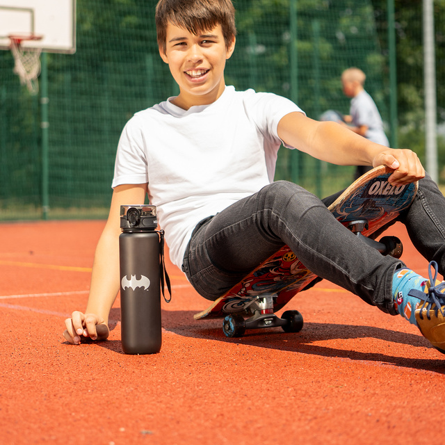 Fľaša na vodu 1L čierna | odolná a praktická | Batman