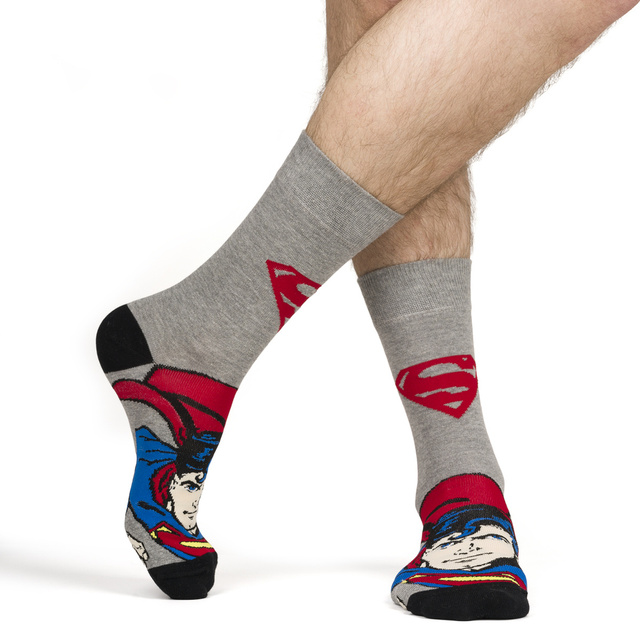 Pánske ponožky SOXO Superman DC COMICS - 4 páry