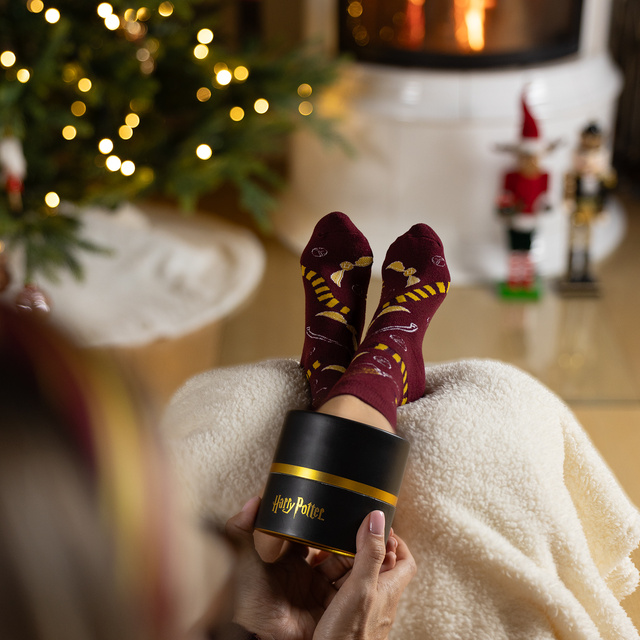 Ponožky v tube s motívom Harryho Pottera