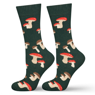 Farebné pánske ponožky SOXO GOOD STUFF bavlnené hríby