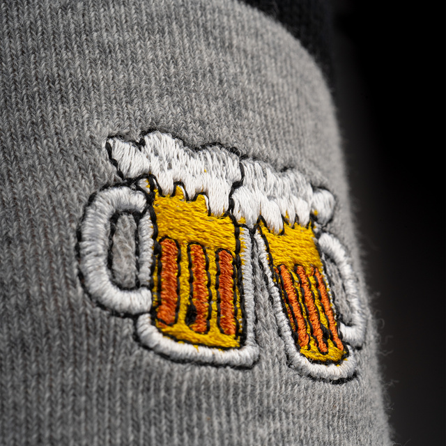 Farebné pánske ponožky SOXO pivo - 3 páry