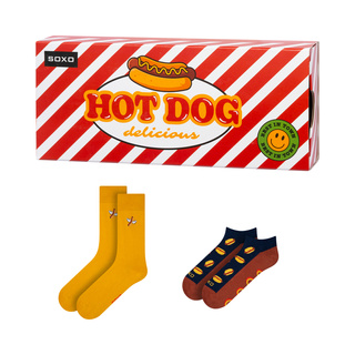 Pánske ponožky SOXO Hot Dog