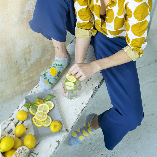 Sada 5x Farebné dámske ponožky SOXO nezhodné darček