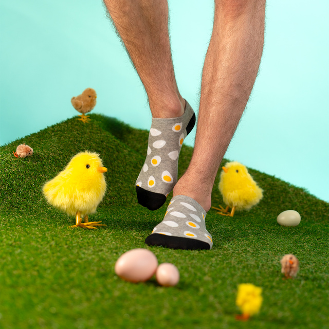 2x Farebné pánske ponožky SOXO Veľkonočné pre Neho