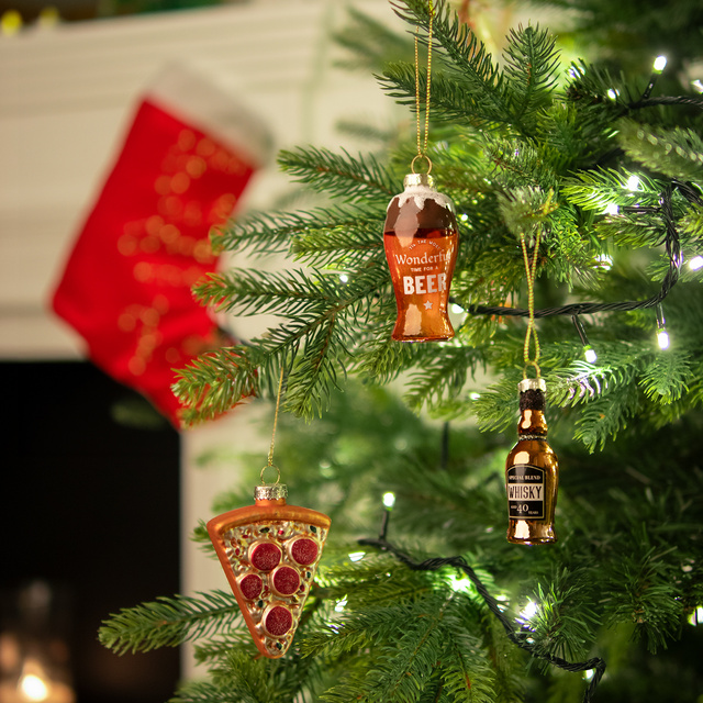 Sada 3x vianočných guličiek Soxo