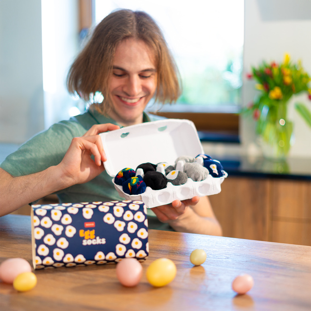 Farebné pánske a dámske ponožky SOXO prelisované - 5 párov