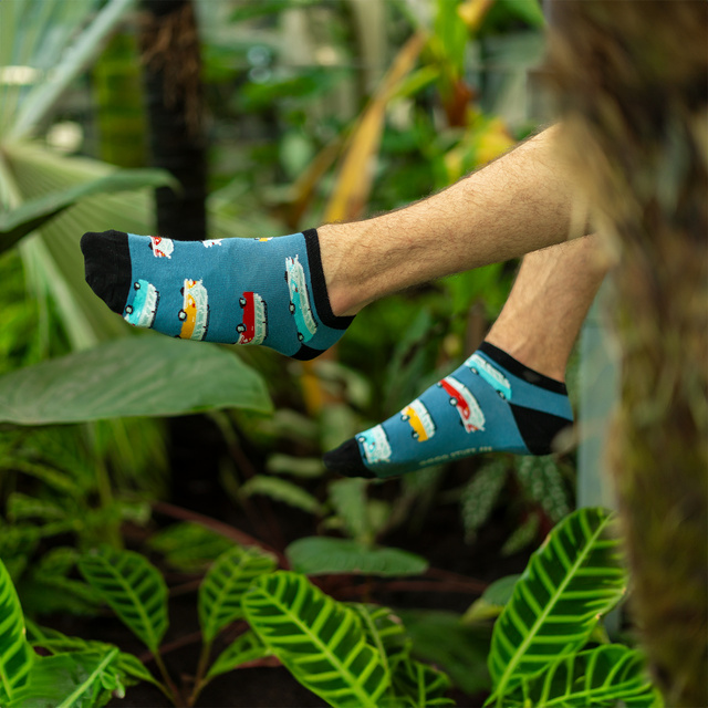 Pánske farebné ponožky SOXO - 4 páry