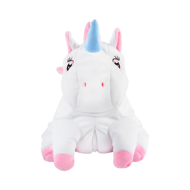 Multifunkčný cestovný vankúš MOMO WAY jednorožec | rožok | mäkký vankúš na krk