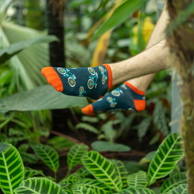 Pánske farebné ponožky SOXO - 4 páry