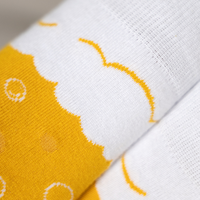 Sada pánskych ponožiek SOXO v pivnom krígli s podložkami