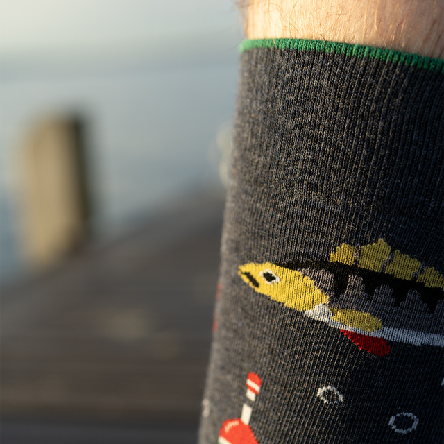 Sada Pánske ponožky + hrnček Soxo Ryby