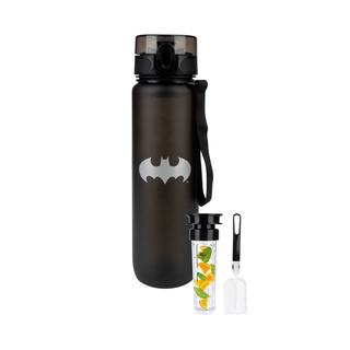 Fľaša na vodu 1L čierna | odolná a praktická | Batman