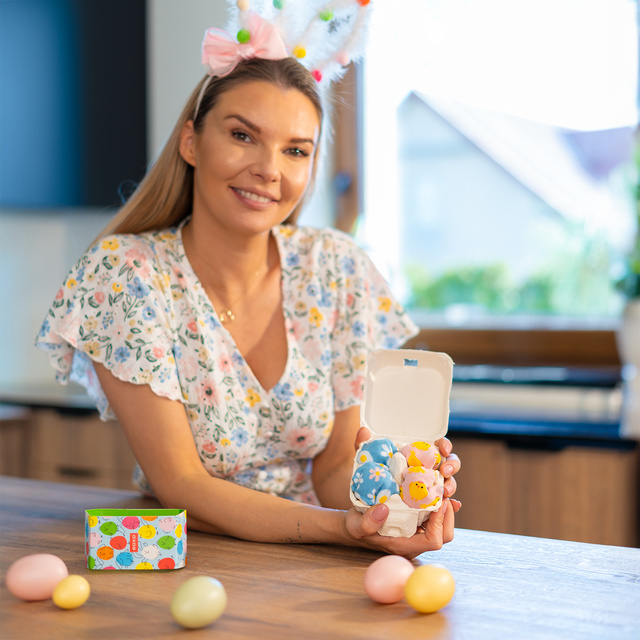 2x Dámske ponožky SOXO Veľká noc | darček pre ňu