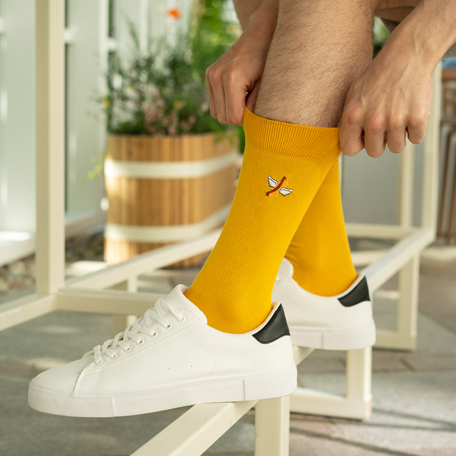 Pánske ponožky SOXO Hot Dog