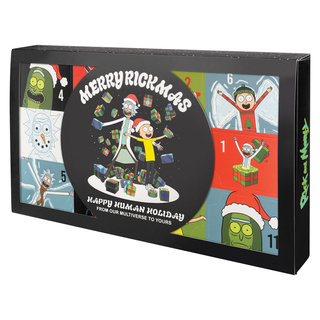 Adventný kalendár s Ponožkami Rick and Morty 6-pack