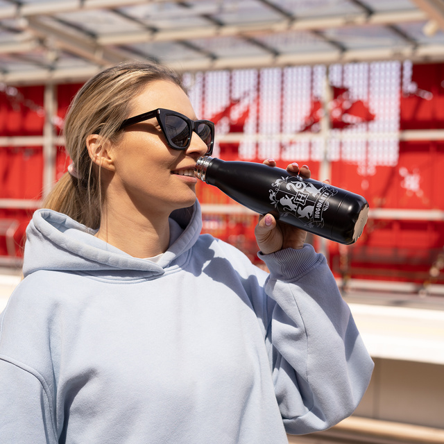 Termálna fľaša 500ml čierna | odolná a praktická | Harry Potter | Rokfort