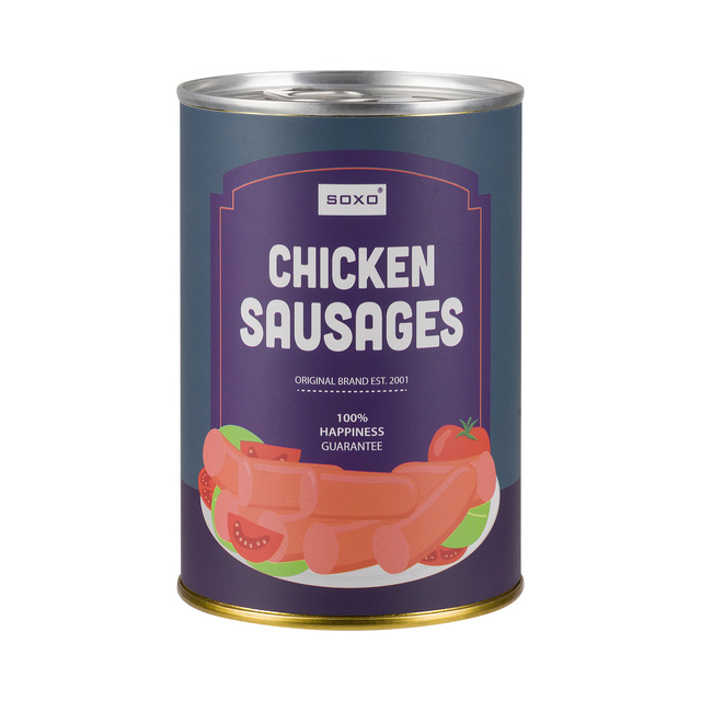 Pánske boxerky párky v plechovke SOXO | Vtipný darček | Deň chlapcov | Bavlnené nohavičky pre neho | Kuracie párky