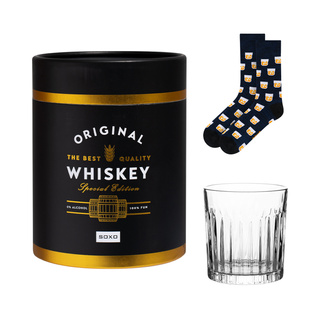 Pánske ponožky SOXO Whiskey v pohári