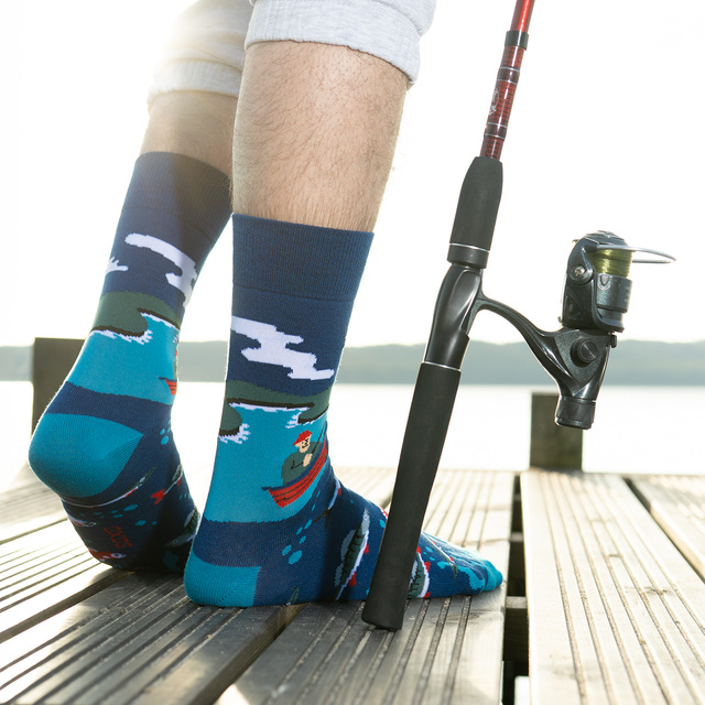 Pánske ponožky SOXO rybár - 2 páry