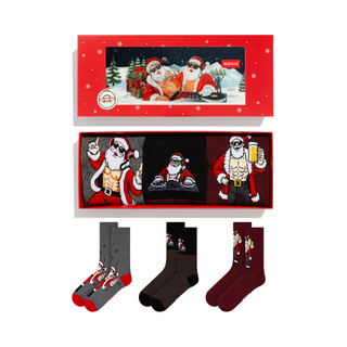 Ponožky Nezbedný Mikuláš DJ 3-pack