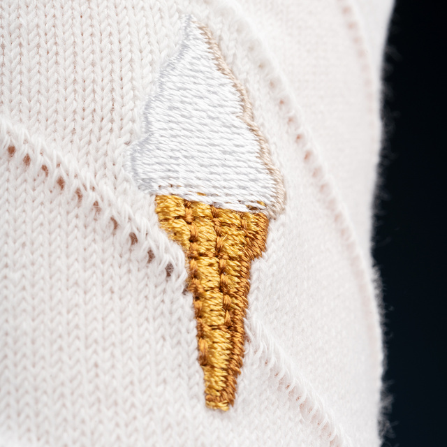 Dámske ponožky SOXO zmrzlina v kornútku - 2 páry