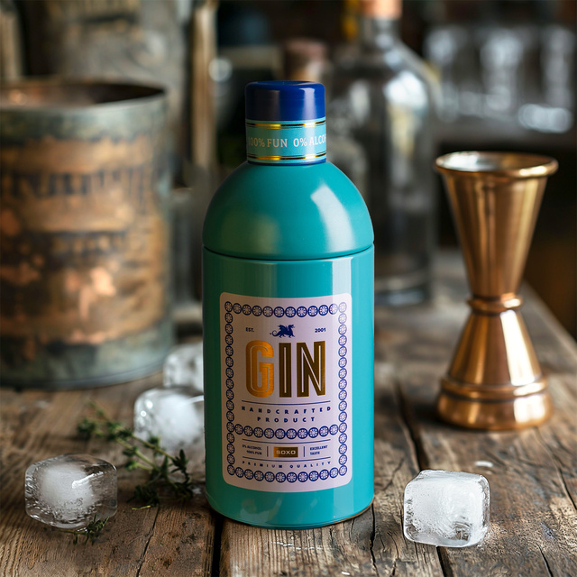 Farebné pánske ponožky SOXO Gin vo fľaši