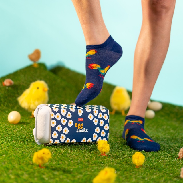 Farebné pánske a dámske ponožky SOXO prelisované - 5 párov