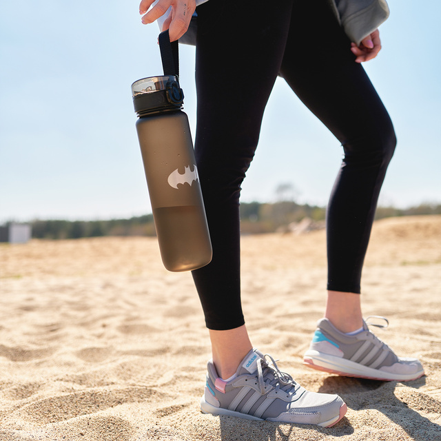 Fľaša na vodu 1L čierna | odolná a praktická | Batman