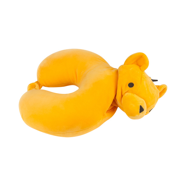 Multifunkčný cestovný vankúšik MOMO WAY medvedík | rožok | vankúš na krk