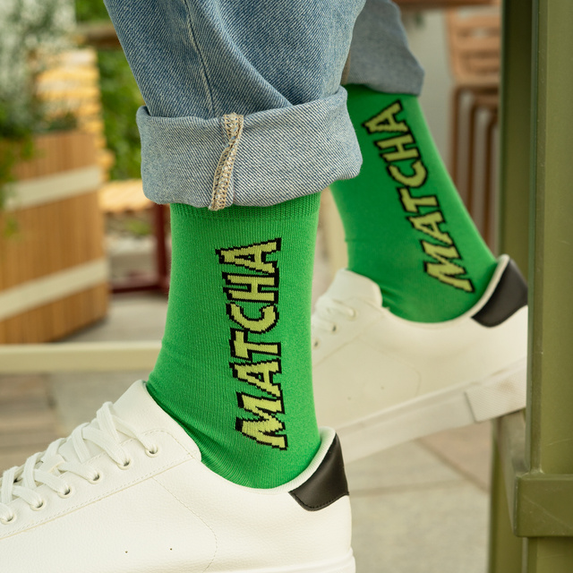 Pánske ponožky SOXO Matcha - 2 páry