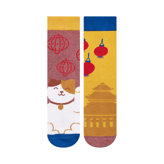 Farebné dámske ponožky SOXO Japan