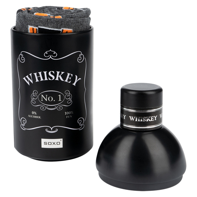 OUTLET Pánske ponožky Whisky vo fľaši