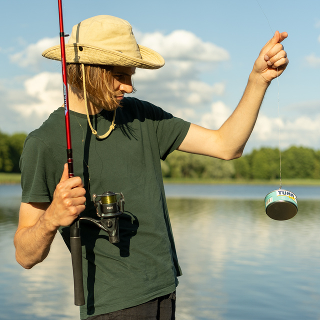 Pánske ponožky SOXO GOOD STUFF vtipné tuniak v plechovke nápad na darček