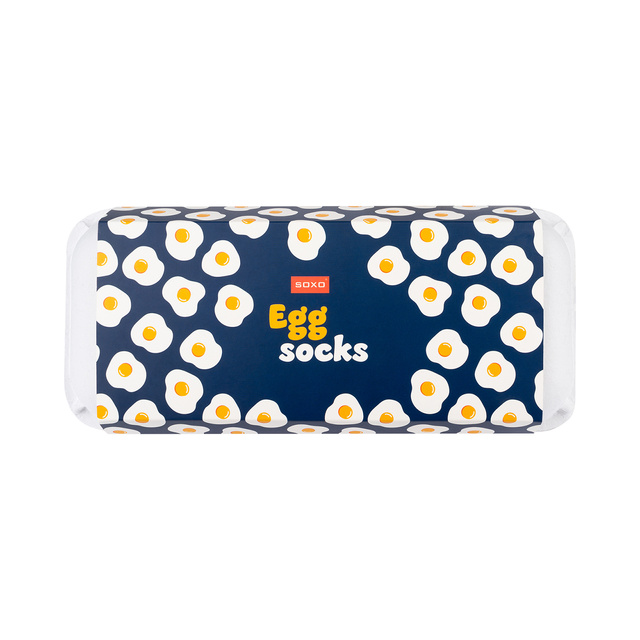 Farebné pánske a dámske ponožky SOXO prelisované - 5 párov
