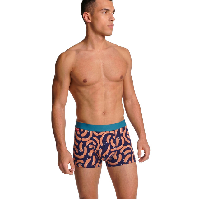 Pánske boxerky párky v plechovke SOXO | Vtipný darček | Deň chlapcov | Bavlnené nohavičky pre neho | Kuracie párky