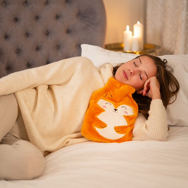 Termofor líška SOXO oranžový 1,8L