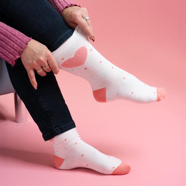 Dámske ponožky Soxo Super Grandma na medailu