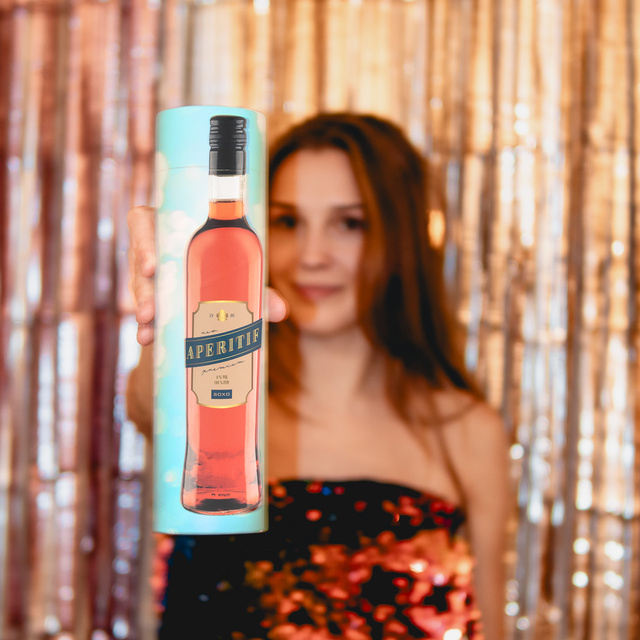 Dámske ponožky SOXO Aperitív v tube - 3 páry