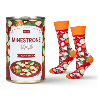 Pánske | Dámske ponožky ponožky SOXO GOOD STUFF minestrone v plechovke