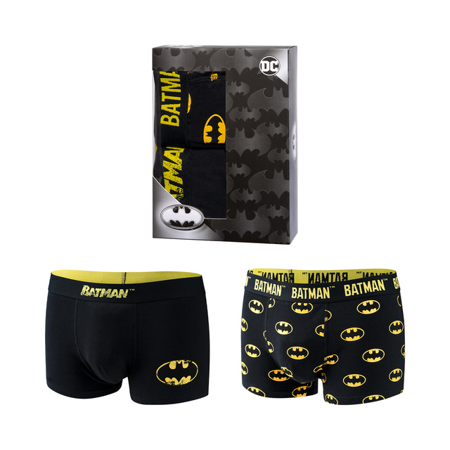 Sada 2x pánskych boxeriek Batman perfektný nápad na vianočný darček