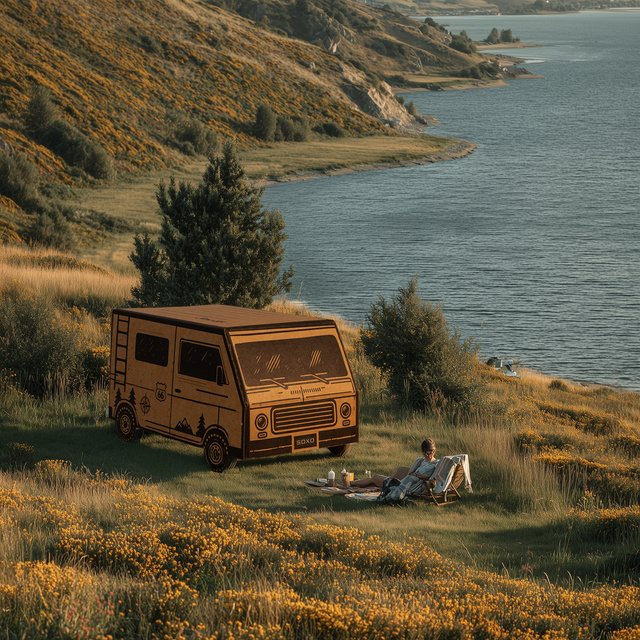 Sada Ponožky Camper + Hrnček
