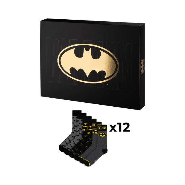 Adventný kalendár s Ponožkami Batman 12-pack
