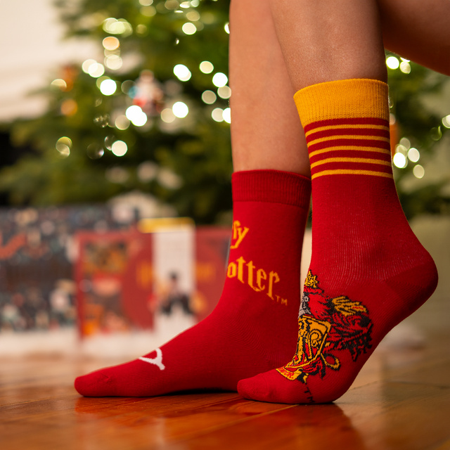 Adventný kalendár s Ponožkami Harry Potter 6-pack