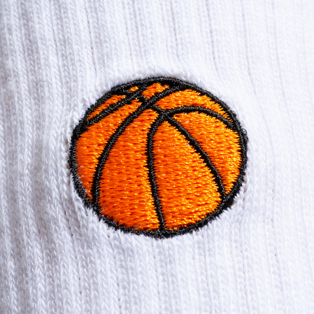 SOXO biele pánske ponožky s výšivkou - 5 párov