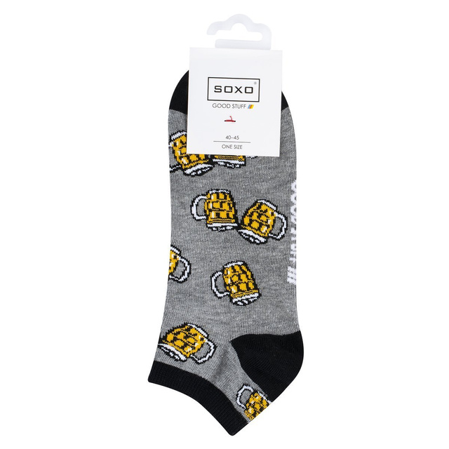 Pánske farebné ponožky SOXO - 4 páry