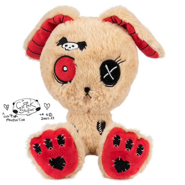 Maskot Gus Fink béžová mačka Numb x Bunny